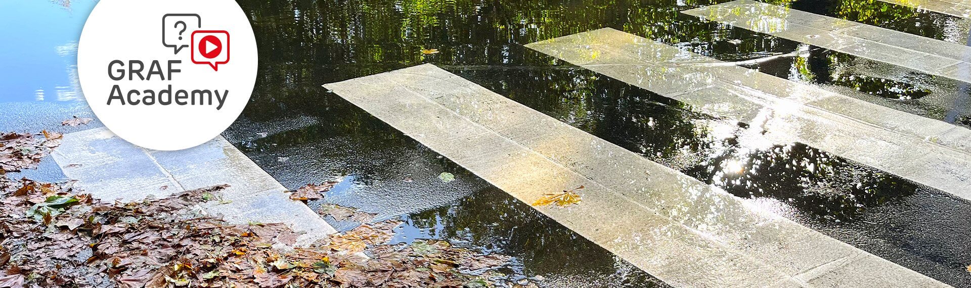 Anmeldung Webinar Behandlung und Versickerung von Regenwasser