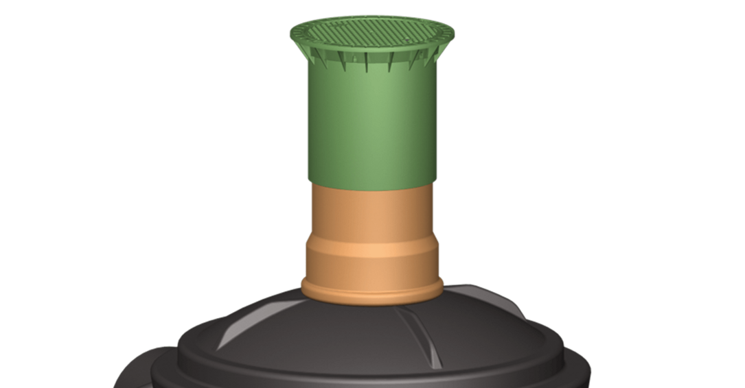 Sammelgrube 1.000 l, mit Tankdom DN 200
