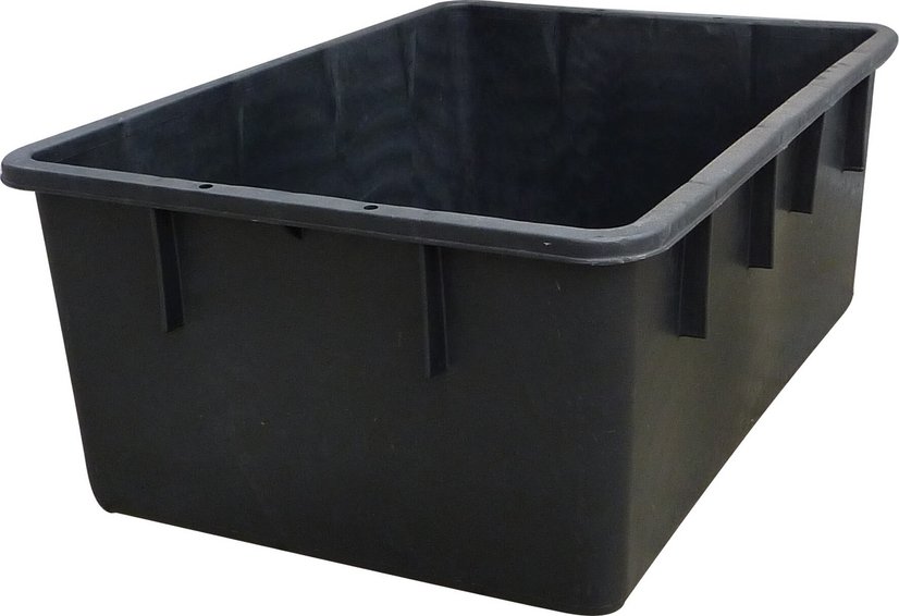 Rectangular container black