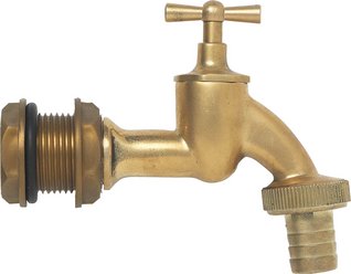 Tap with tank screw connection for Herkules, Top and Garden tank