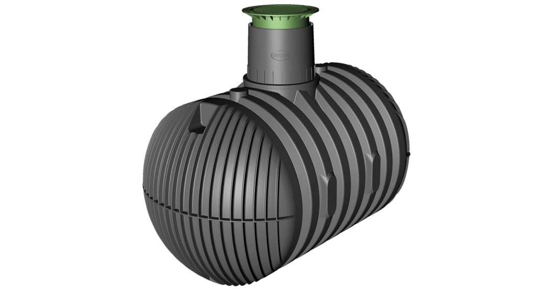 Zbiornik podziemny Carat XL 8500 l z nadbudową i pokrywą
