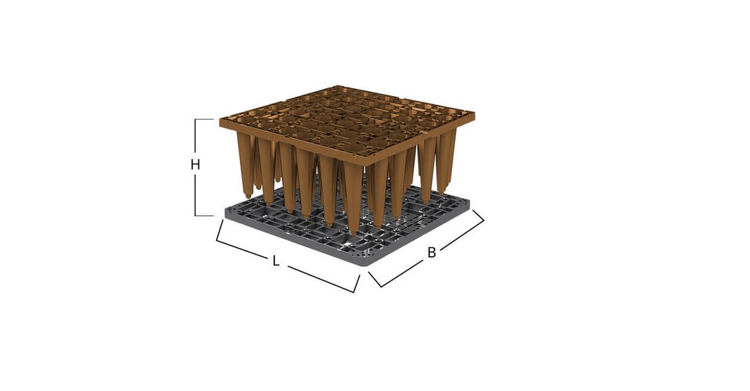 EcoBloc Inspect smart plus Bemassung