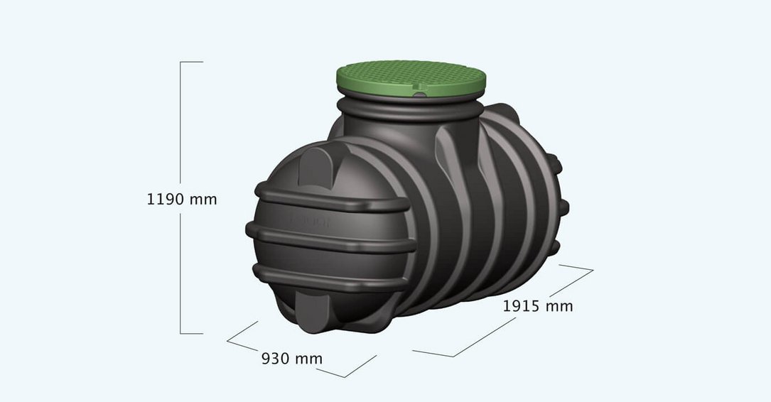 Sammelgrube 1.000 l