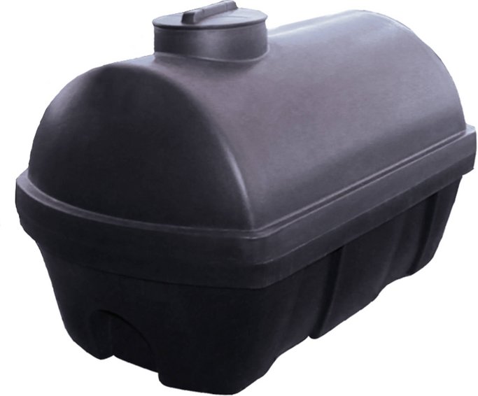 Storage and transport tank black