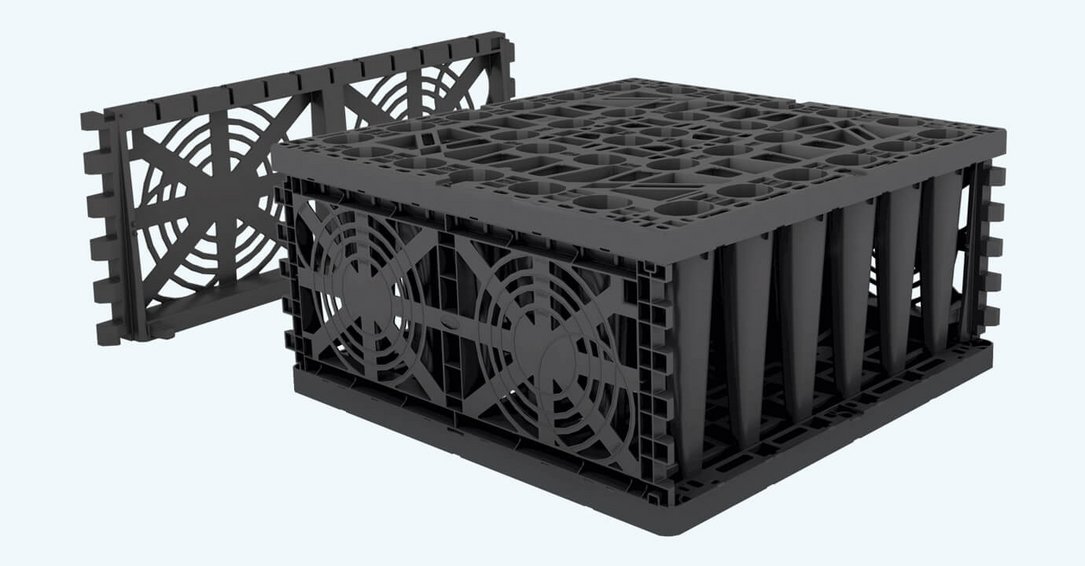 EcoBloc maxx mit Endplatte