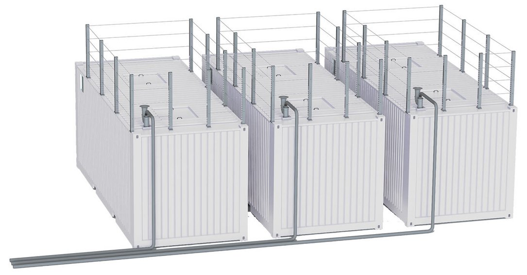 Klaro container one modular extension
