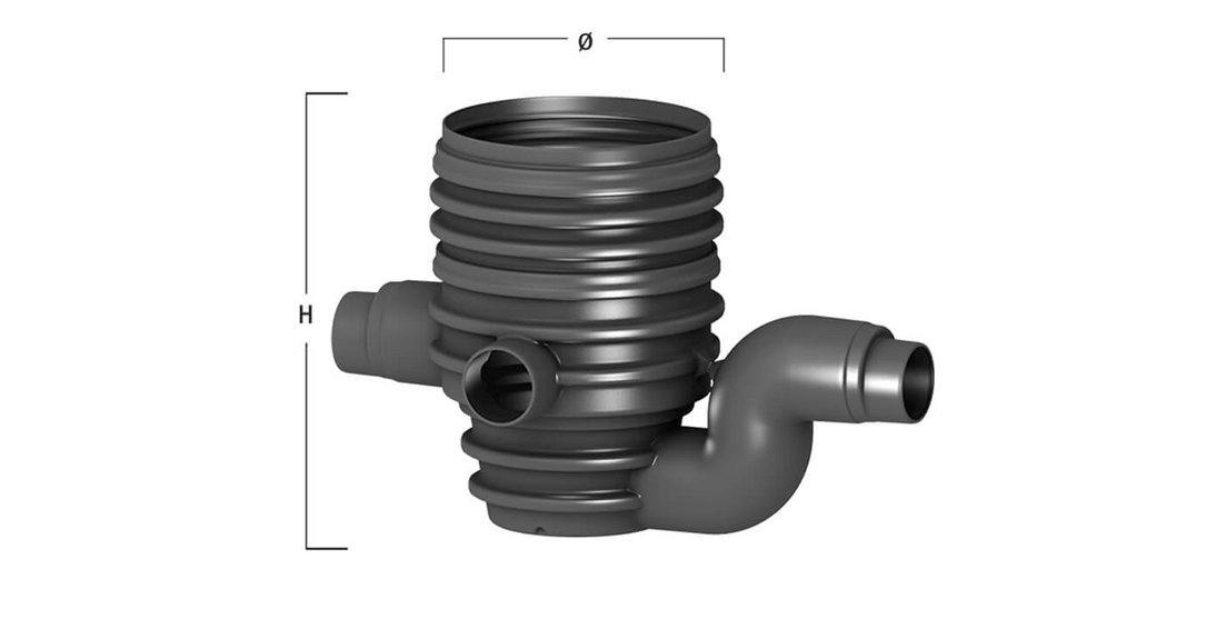 Drainstar Filter XL Extern Massbild