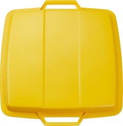 Couvercle jaune 90L