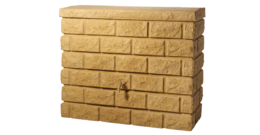 Rocky wall tank sandstone