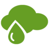 Pictogramm Regen Wolke Piktogram chmura deszczowa