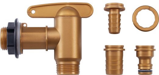 Aqua-Quick 4-part plastic tap kit