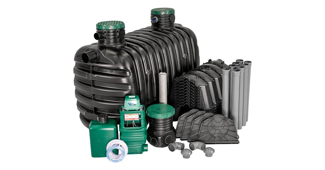 Zestawy easybio z tunelami rozsączającymi 300 l