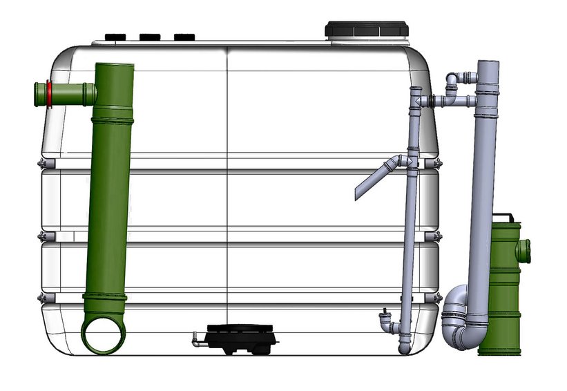 oneUp wastewater treatment system