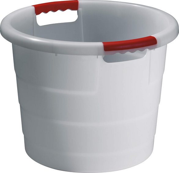 Universal round container ecru