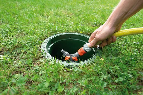 Incluye toma de agua externa