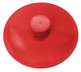 Lid inner part 200 mm, for universal drum, red