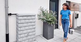 Rocky Junior Wandtank lightgranite