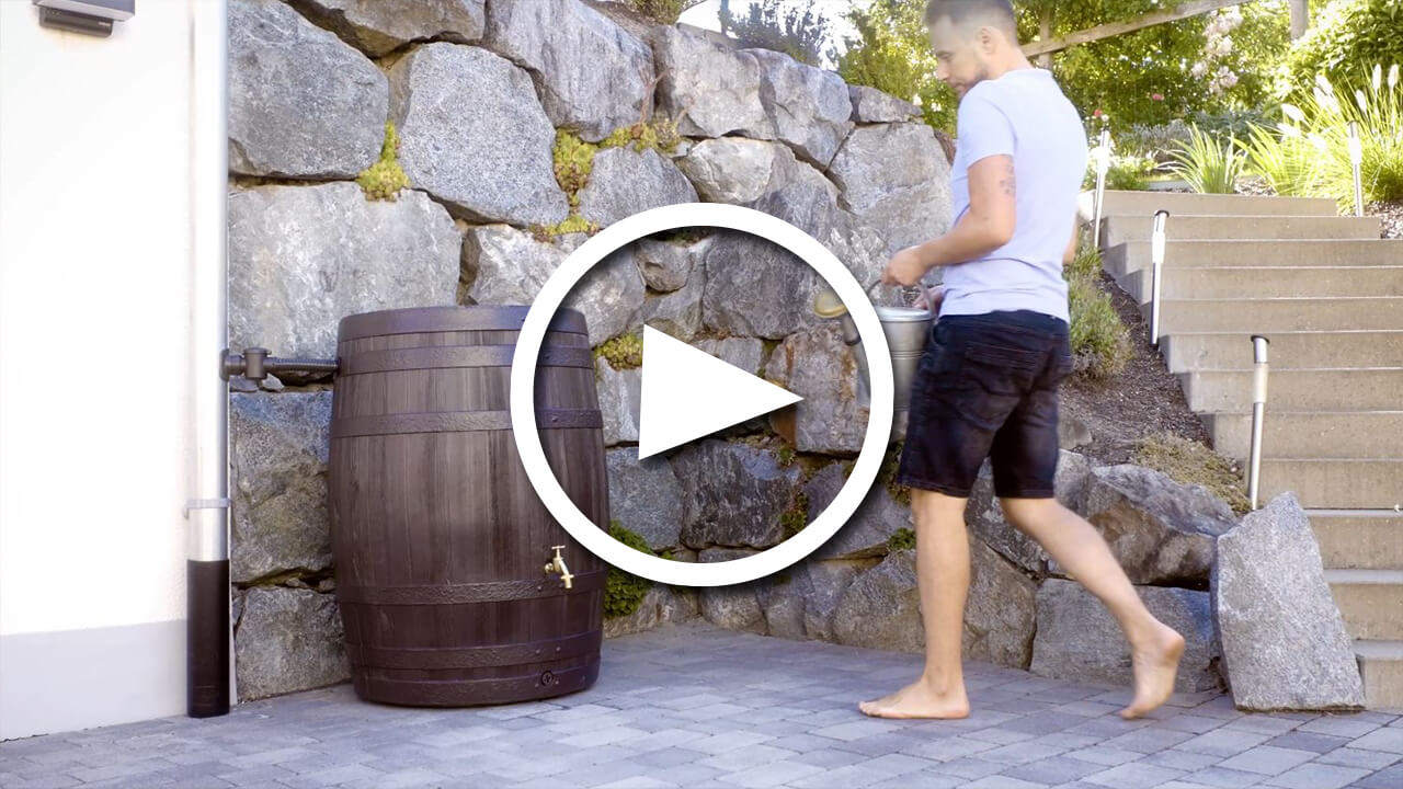 Barrica rain water barrel – Benefits and installation | GRAF