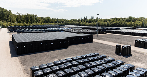 Lager Regenwassertanks GRAF Lager Regenwassertanks GRAF