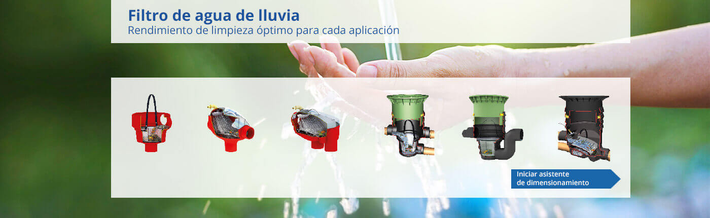 Filtros pluviales