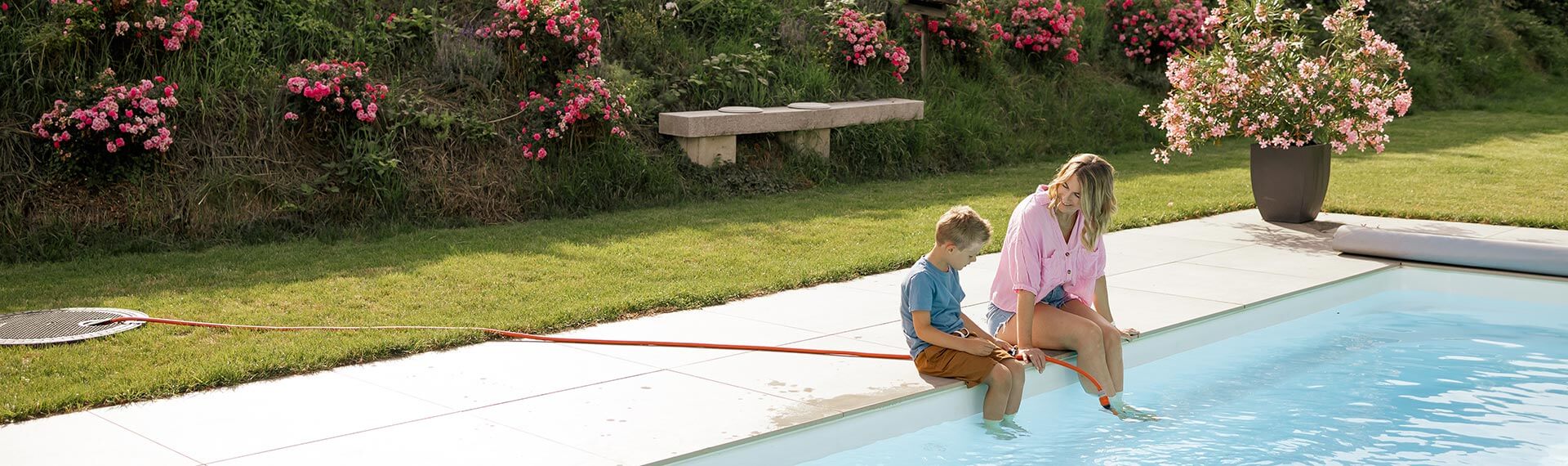 Llenar la piscina con agua de lluvia