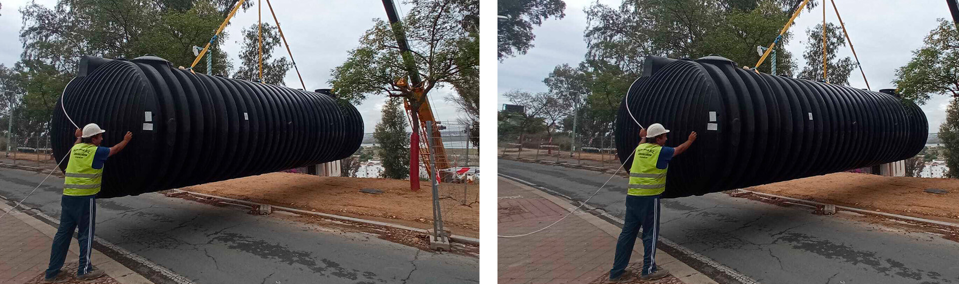 Recuperación Agua de Lluvia - Laderas del Conquero (Huelva)