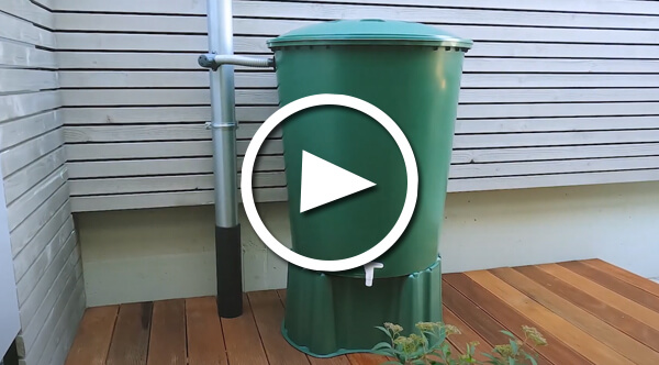 Contenedor de agua de lluvia redondo | GRAF