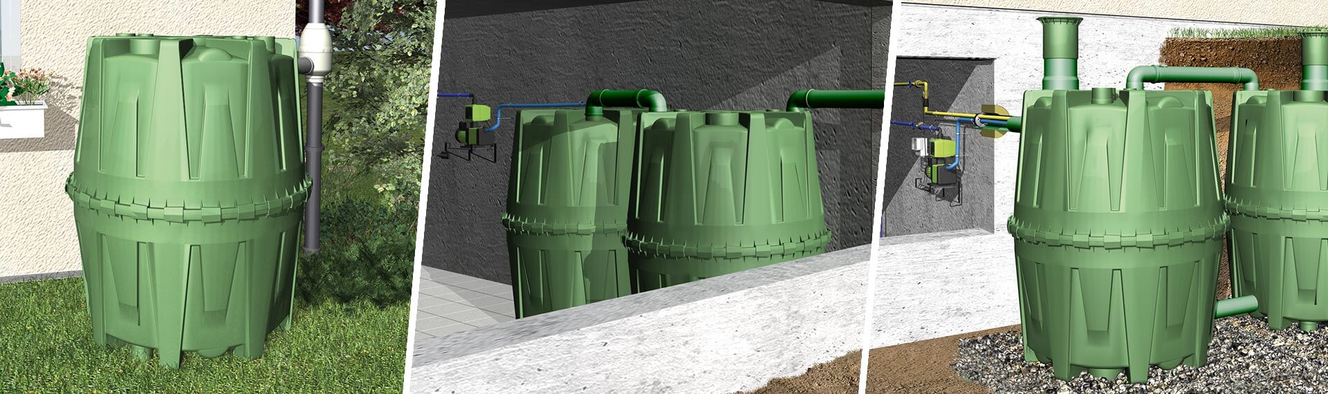 Rainwater tank Herkules