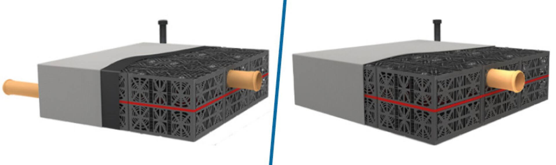 What is the difference between an attenuation tank and a soakaway tank?