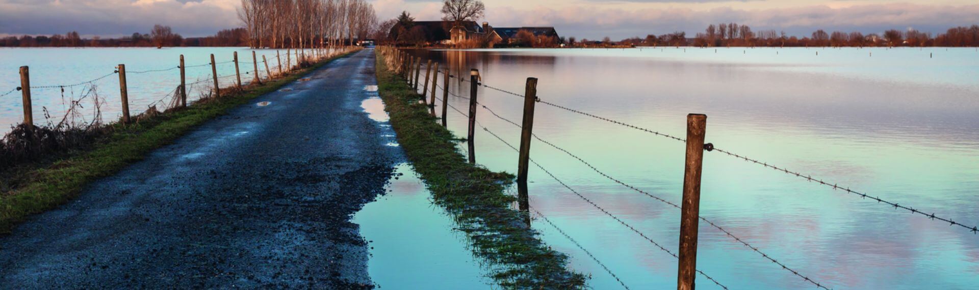 What are the different types of flood defence systems in the UK?