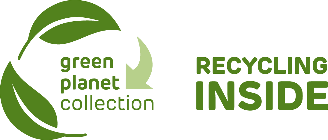Green planet collection recycling inside