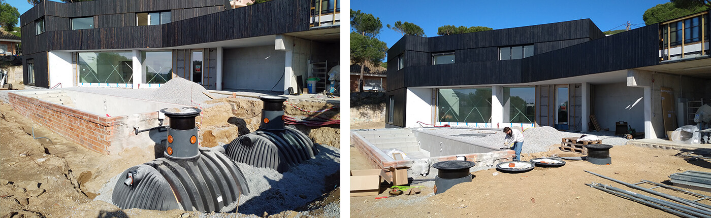 Proyecto Recuperación Agua de Lluvia - Cabrils (Barcelona)